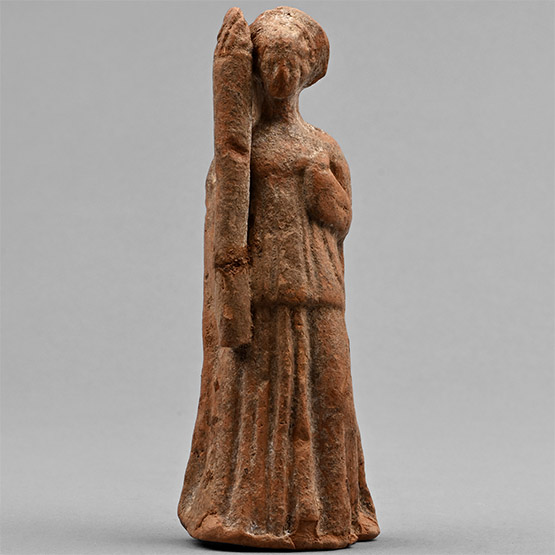 Greek Terracotta Goddess Figure
