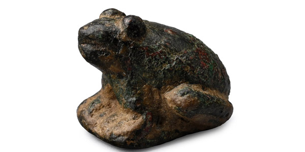 Old Babylonian Bronze Frog Weight