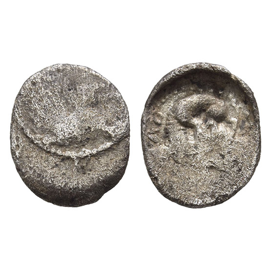 Phoenicia. Byblos AR 1/16 Shekel.