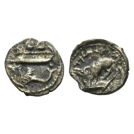 Phoenicia. Byblos AR 1/16 Shekel.