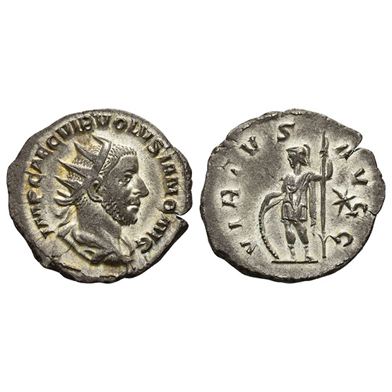 Volusian AR Antoninianus.