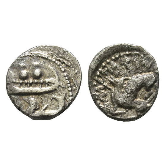 Phoenicia. Byblos AR 1/16 Shekel.