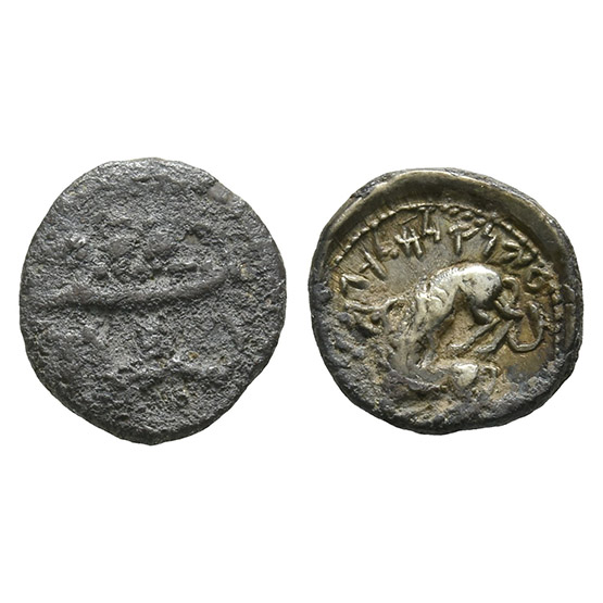 Phoenicia. Byblos, Aynel (Enylos) AR 1/16 Shekel.