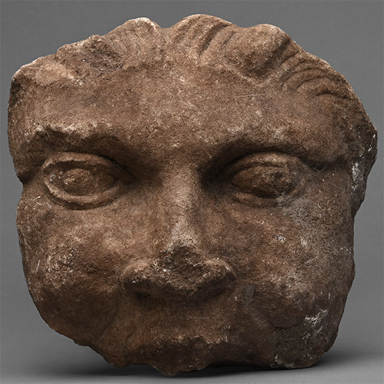 Roman Marble Face Fragment