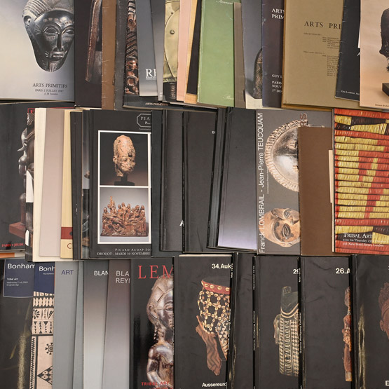 Primitive and African Tribal Art Auction Catalogue Group - 61 Titles
