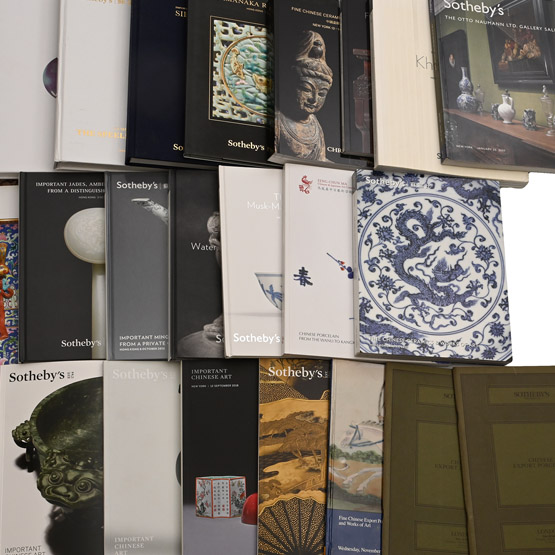 Sothebys and Christies Chinese and Asian Art Auction Catalogue Group - 24 Titles