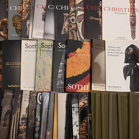 Sothebys and Christies African Tribal, Primitive and Pre-Columbian Art Auction Catalogues - 45 Titles