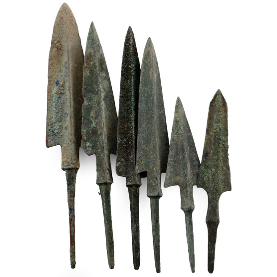 Western Asiatic Bronze Arrowhead Collection