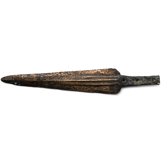 Luristan Bronze Dagger Blade
