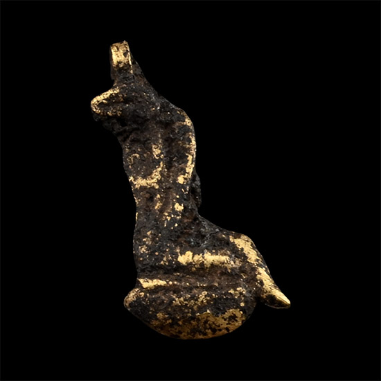 Egyptian Gold Uraeus Amulet