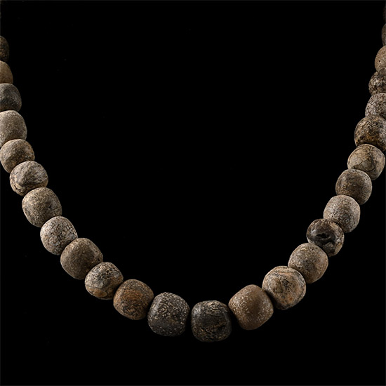 Woolly Mammoth Bone Bead Necklace String