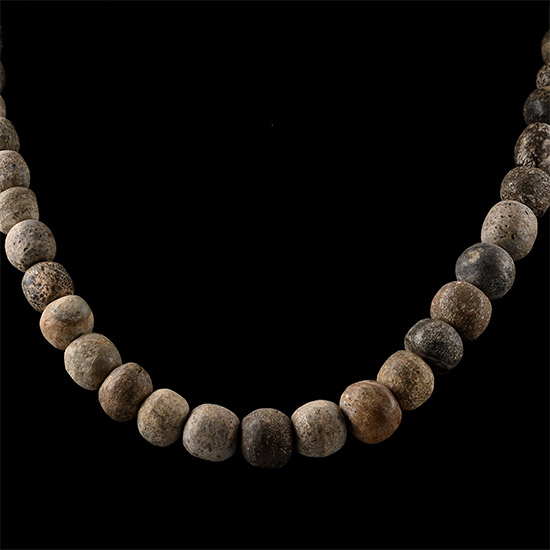 Woolly Mammoth Bone Bead Necklace String