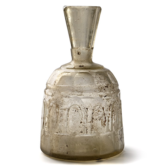 Post-Sasanian Cut Glass Vase