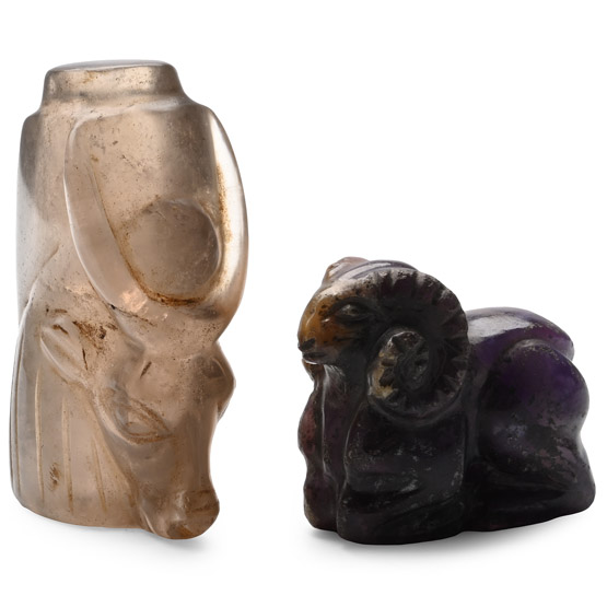 Stone Animal Gaming Piece Group