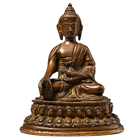 Tibetan Bronze Seated Buddha