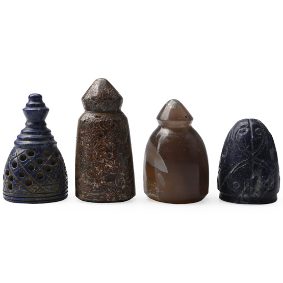 Western Asiatic Style Stone Gaming Piece Group