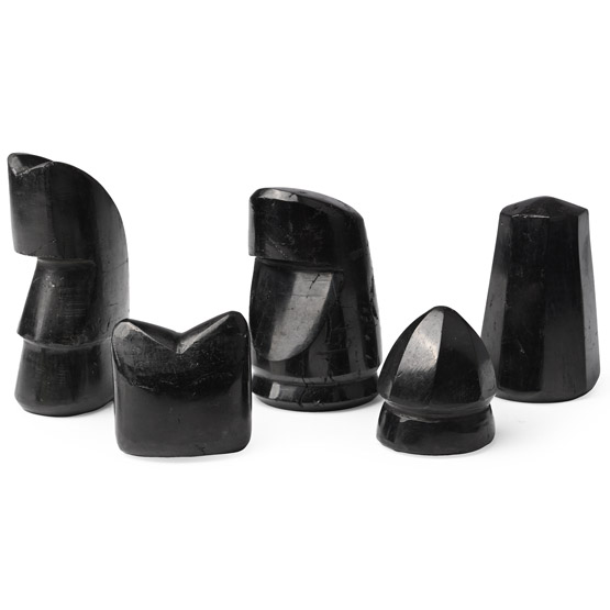 Western Asiatic Style Jet Gaming Piece Group