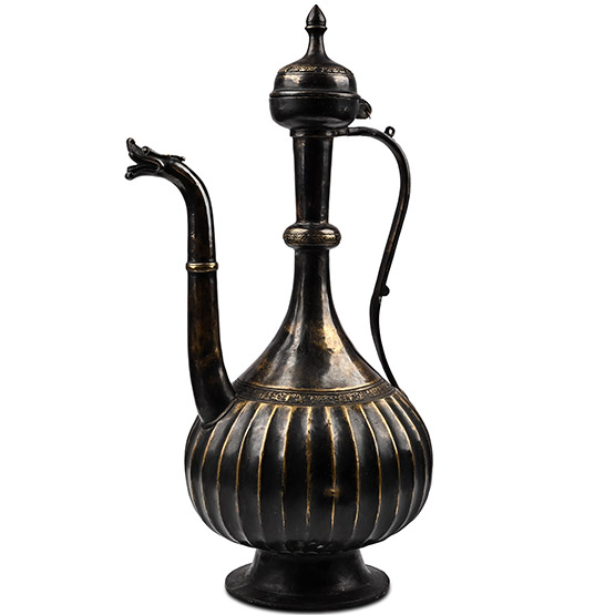 Large Chinese Bronze Ewer for the Eastern Market