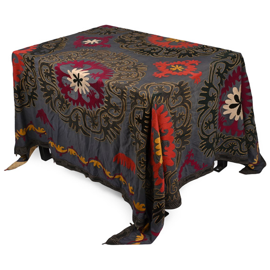 Very Large Uzbek Bed or Table Cover or curtain