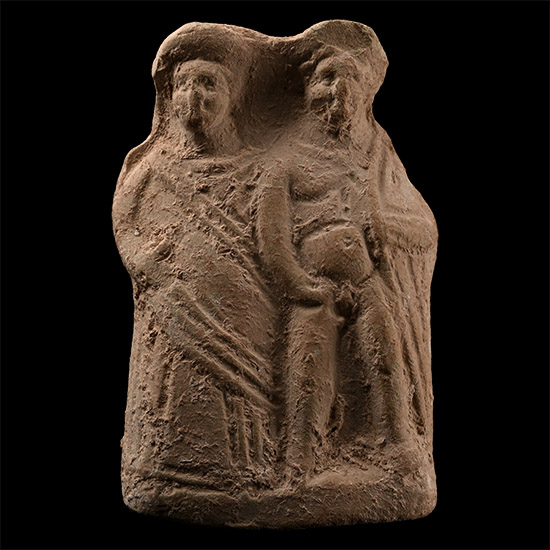 Roman Terracotta of a Couple