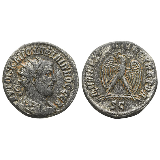 Philip I BI Tetradrachm of Antioch, Seleucis and Pieria.