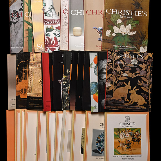 Christies Japanese Art Auction Catalogues - 33 Titles