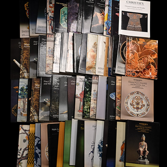 Christies and Sothebys Chinese, Japanese and Asian Art Auction Catalogues - 60 Titles