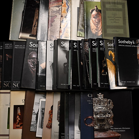 Sothebys and Christies Tribal, African, Pre-Columbian, American and Oceanic Art Auction Catalogues - 38 Titles