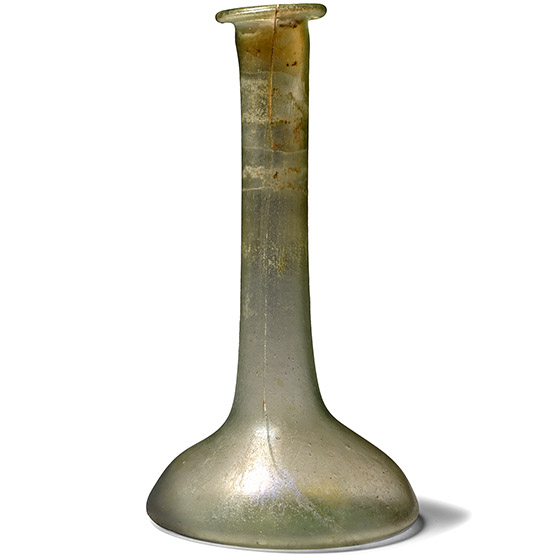 Roman Glass Candlestick Unguentarium