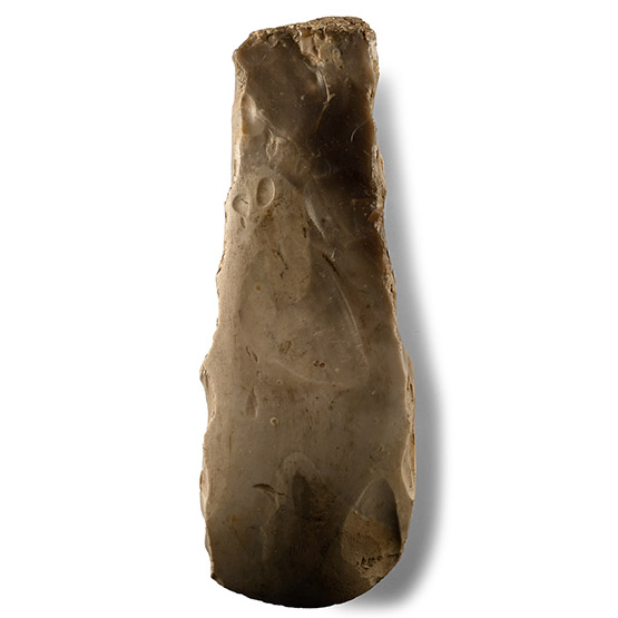Stone Age Thick-Butted Polished Axe Head