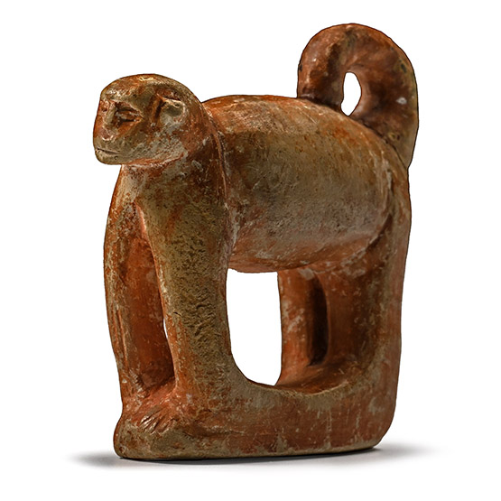 Egyptian Statuette of a Monkey