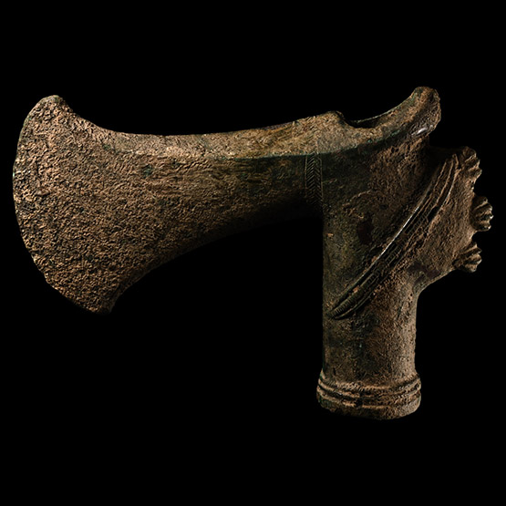 Luristan Socketted Bronze Axe Head
