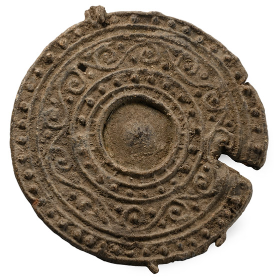 Roman Lead Votive Mirror