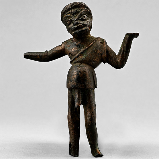 Roman Bronze Erotic Grotesque Statuette