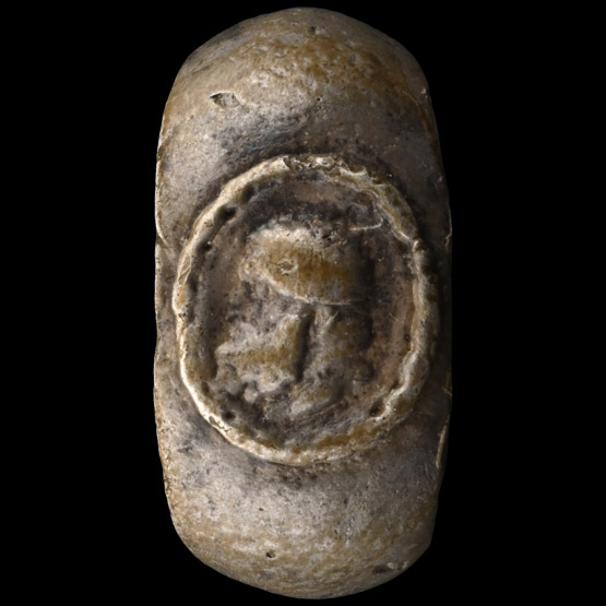 Roman Silver Ring with Hercules