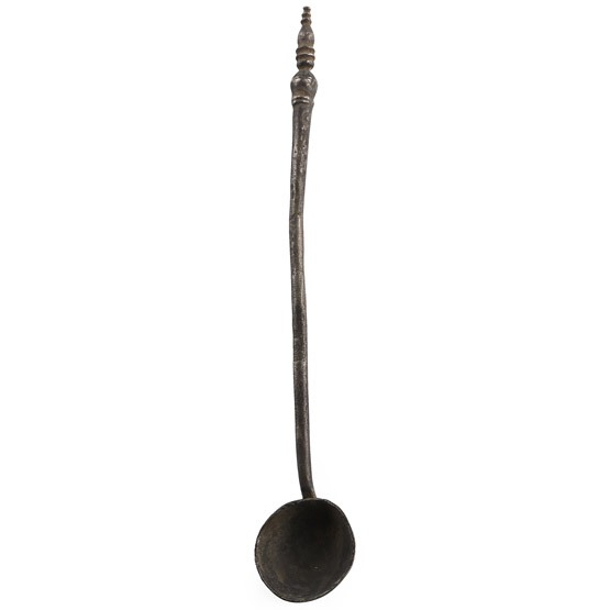 Roman Silver Ligula Medical Spoon