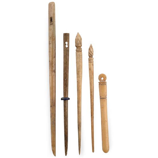 Roman Bone Pin Collection