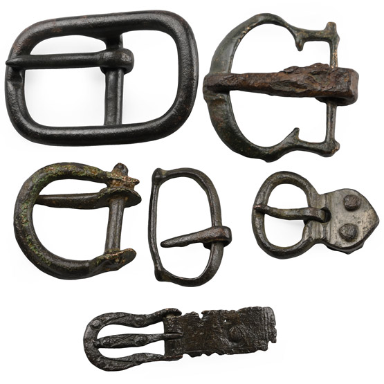 Roman to Medieval Bronze Buckle Collection