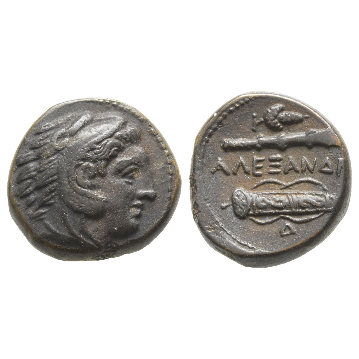Kingdom of Macedon, Alexander III AE Unit.