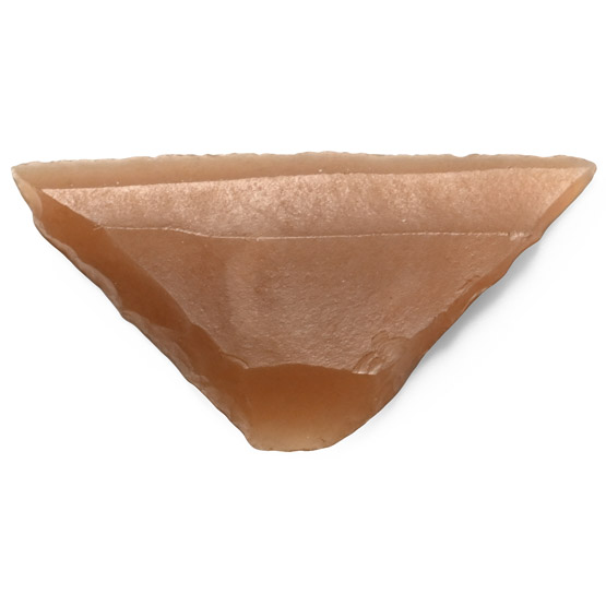 British Stone Age Triangular Flint Arrowhead from Farnham