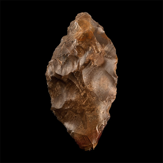 Stone Age Leaf-Shaped Flint Knife