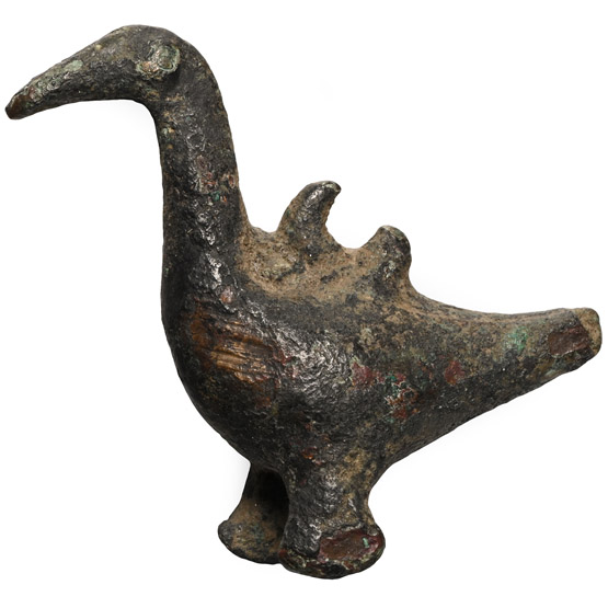 Greek Bronze Bird Figure