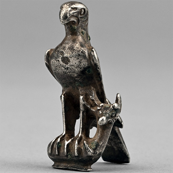 Roman Silver Eagle Holding a Deer