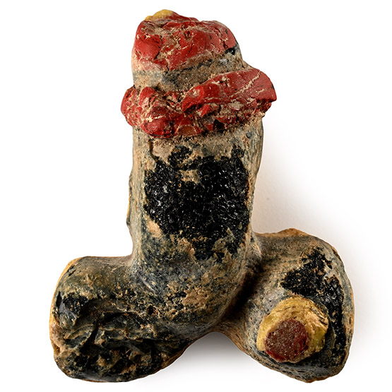 Roman Glass Phallic Amulet