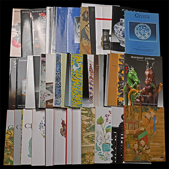 Christies, Sothebys, Piasa, Tajan, Beaussant Lefevre and Other Asian Art Auction Catalogues - 51 Titles