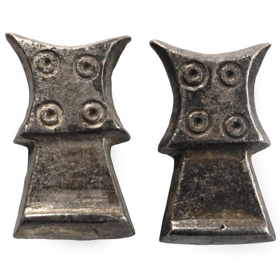 Viking Period Silver Mount Pair