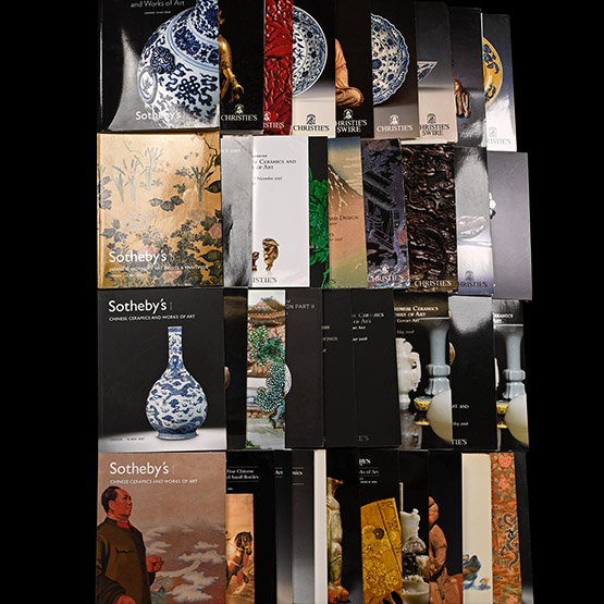 Christies and Sothebys Chinese, Japanese and Asian Art Auction Catalogues - 40 Titles