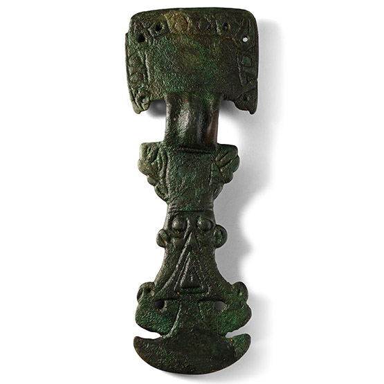 Large Anglo-Saxon Bronze Great Square-Headed Brooch