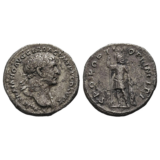 Trajan AR Denarius.