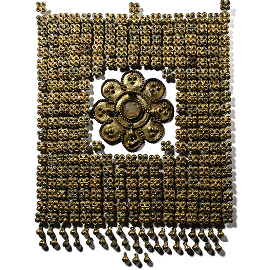 Byzantine Gilt Bronze Horse Harness Decoration Set